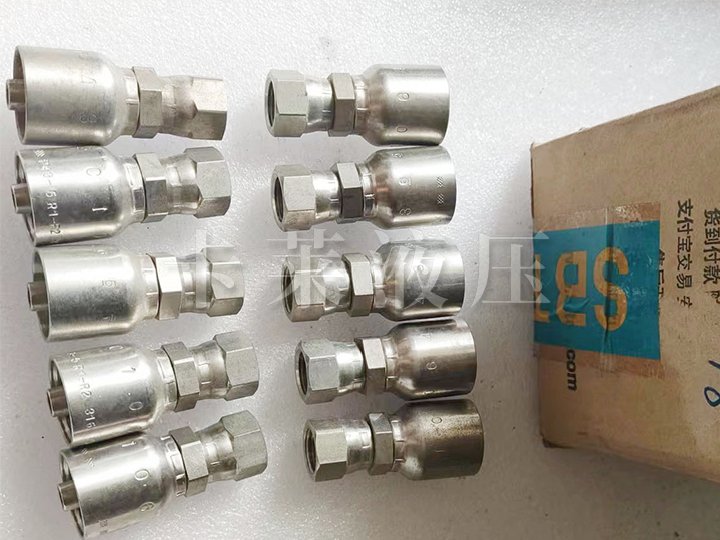 软管接头美制37度直接头10643-6-5C