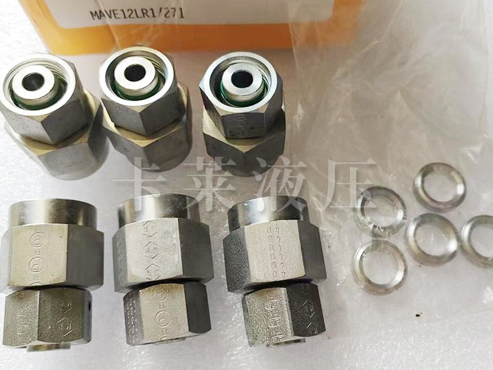 不锈钢压力表接头英制内螺纹BSPP MAVE12LR1-271
