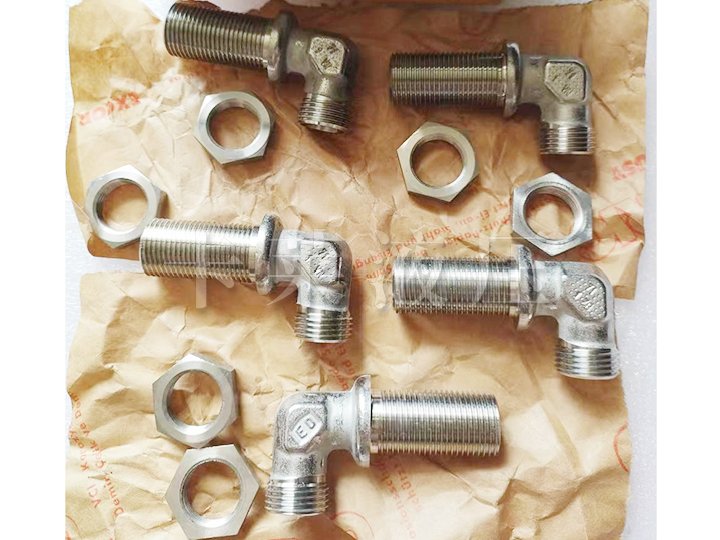 不锈钢直角隔板式接头WSV12LOMD71