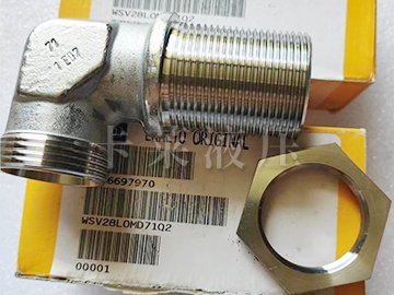 不锈钢直角隔板式接头WSV28LOMD71