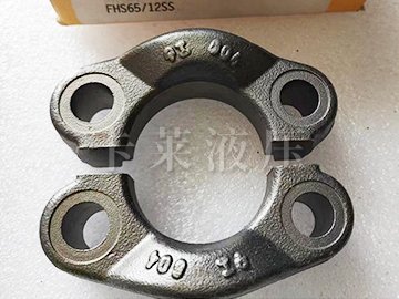 不锈钢SAE分体式法兰片ISO6162-1-2 FHS65-12SS