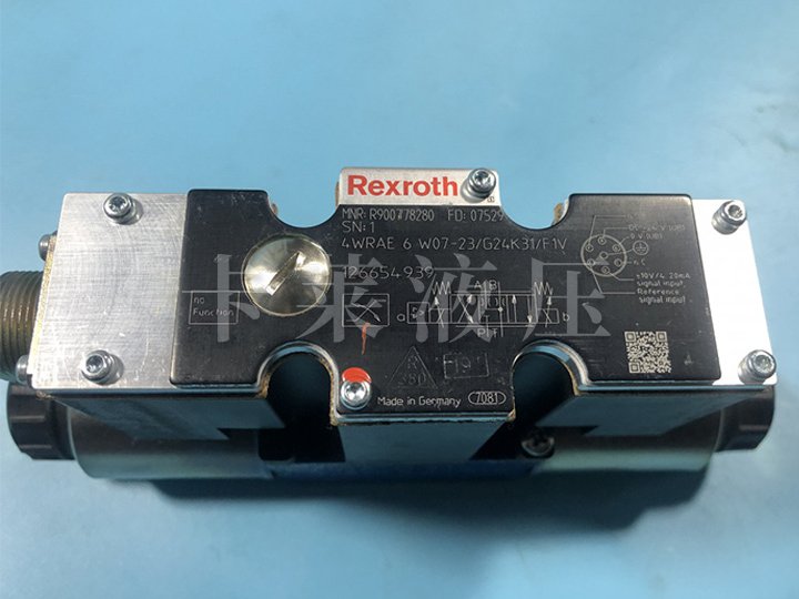 比例方向阀R900778280 4WRAE6W07-2X/G24K31/F1V