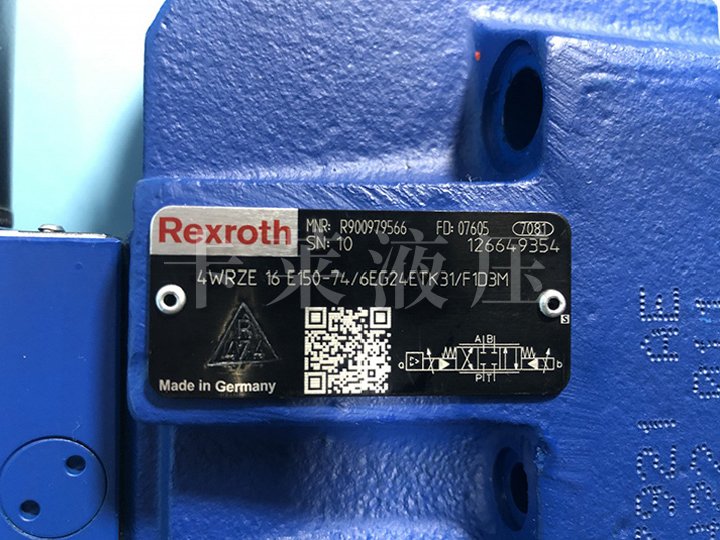 比例方向阀R900979566 4WRZE16E150-7X/6EG24ETK31/F1D3M