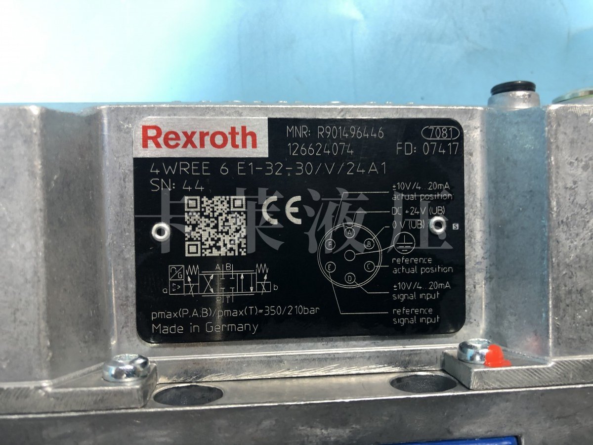 比例方向阀R901496446 4WREE6E1-32-3X/V/24A1