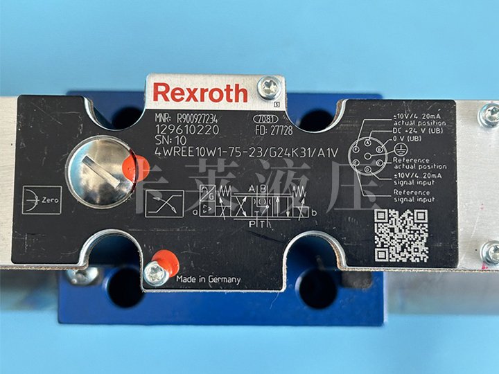 比例方向阀R900927234 4WREE10W1-75-2X/G24K31/A1V