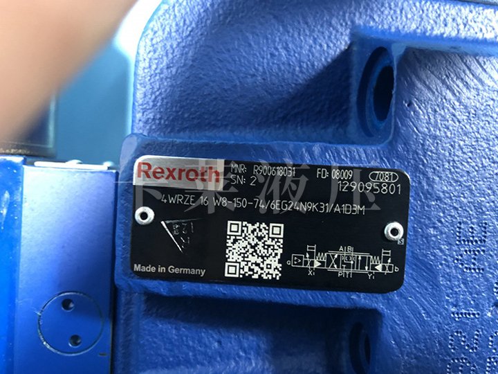 比例方向阀R900618031 4WRZE16W8-150-7X/6EG24N9K31/A1D3M