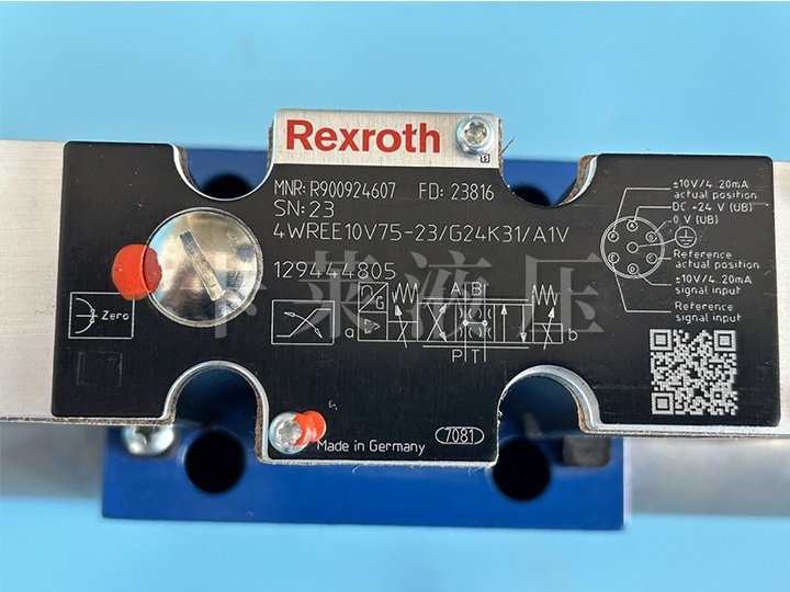 比例方向阀R900924607 4WREE10V75-2X/G24K31/A1V