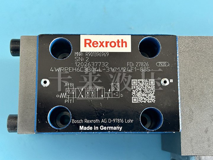 方向控制阀R901396969 4WRPEH6C3B04L-3X/M/24F1-885