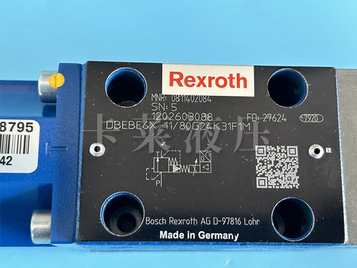 比例溢流阀0811402084 DBEBE6X-1X/80G24K31F1M